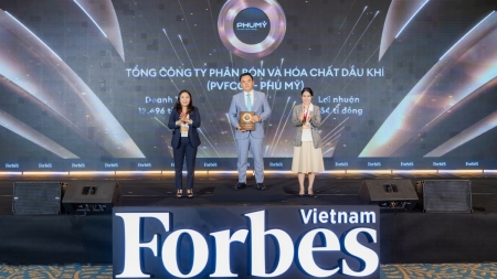 PVFCCo - Phú Mỹ đạt danh hiệu Top 50 công ty niêm yết tốt nhất và Top 25 Thương hiệu dẫn đầu Việt Nam năm 2025