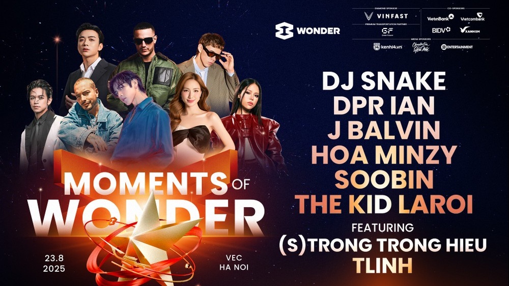 8Wonder công bố full dàn lineup