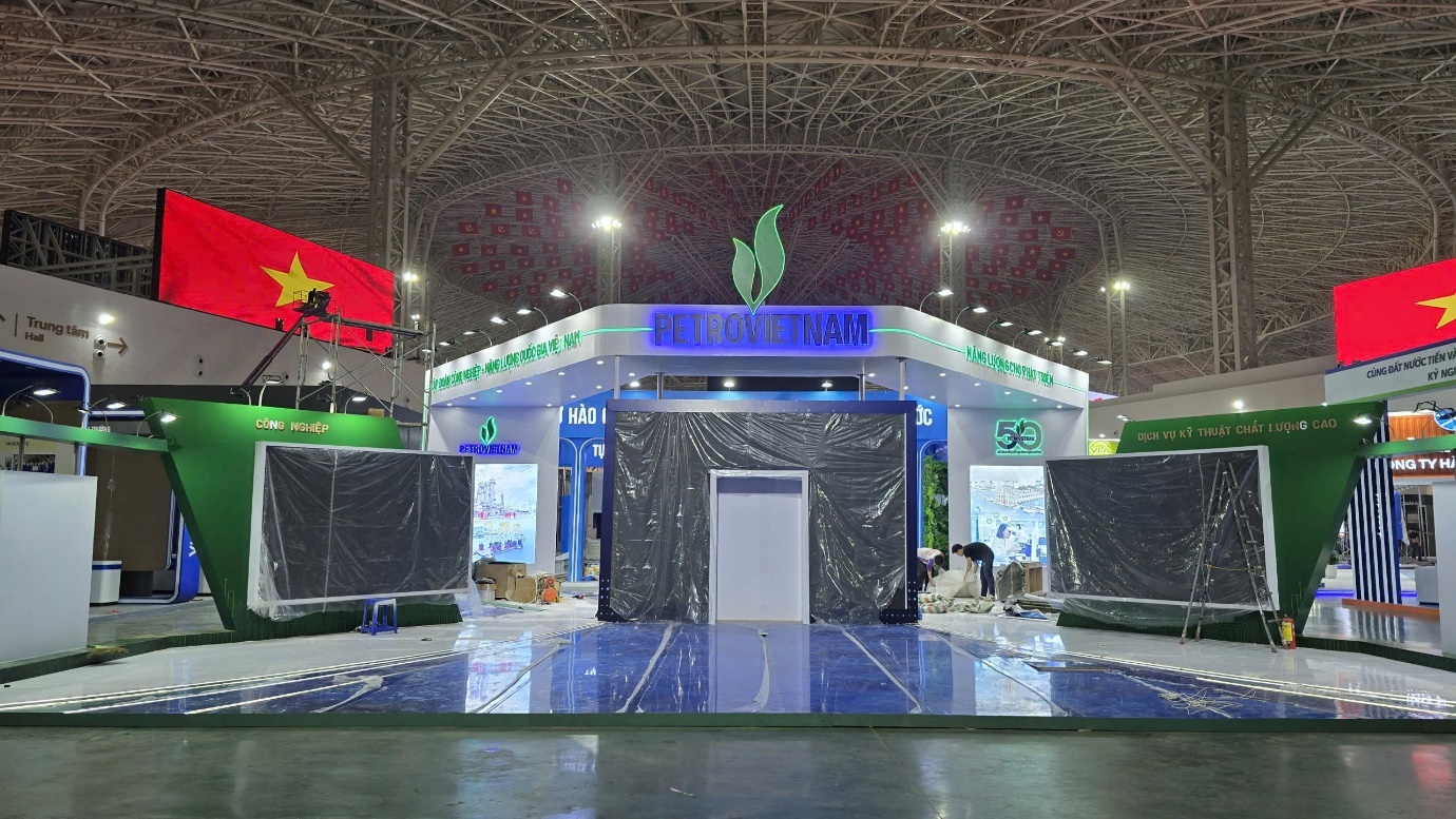 Petrovietnam sẵn sàng cho Triển lãm thành tựu kinh tế - xã hội kỷ niệm 80 năm Quốc khánh