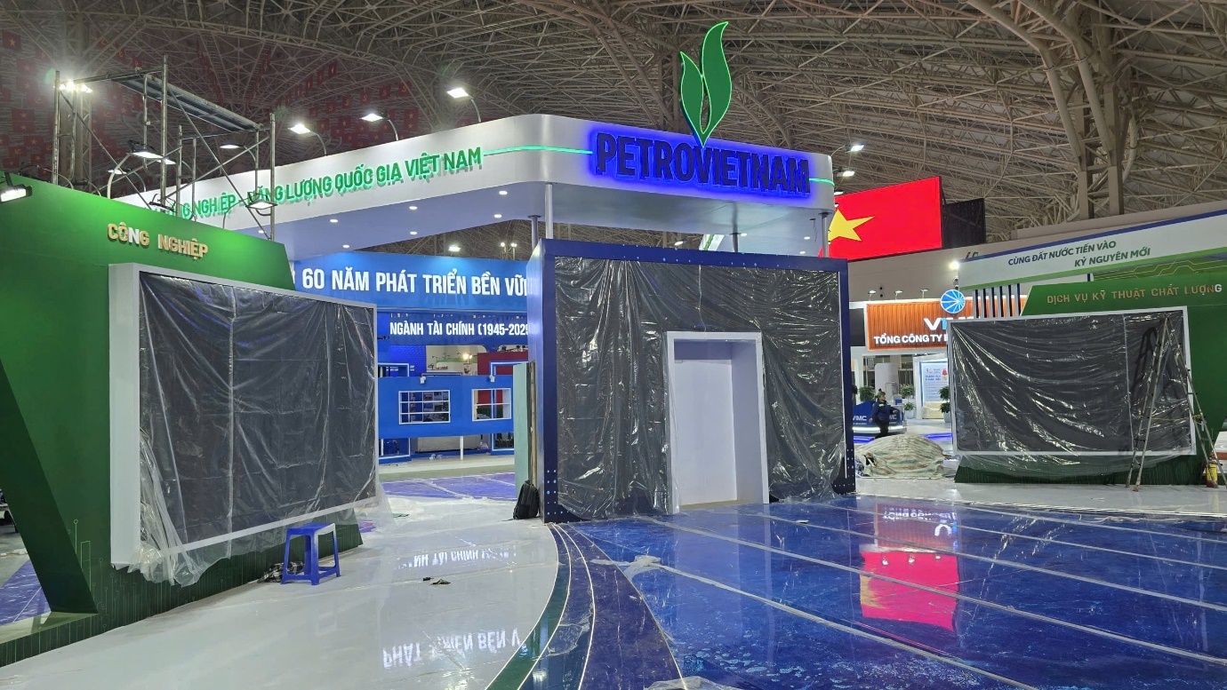 Petrovietnam sẵn sàng cho Triển lãm thành tựu kinh tế - xã hội kỷ niệm 80 năm Quốc khánh