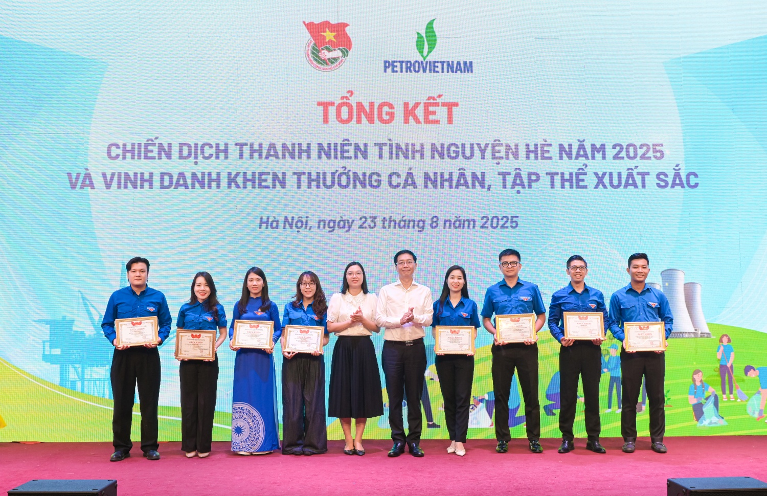 Chiến dịch Thanh niên tình nguyện hè 2025: Hành trình của niềm tin và khát vọng tuổi trẻ Petrovietnam
