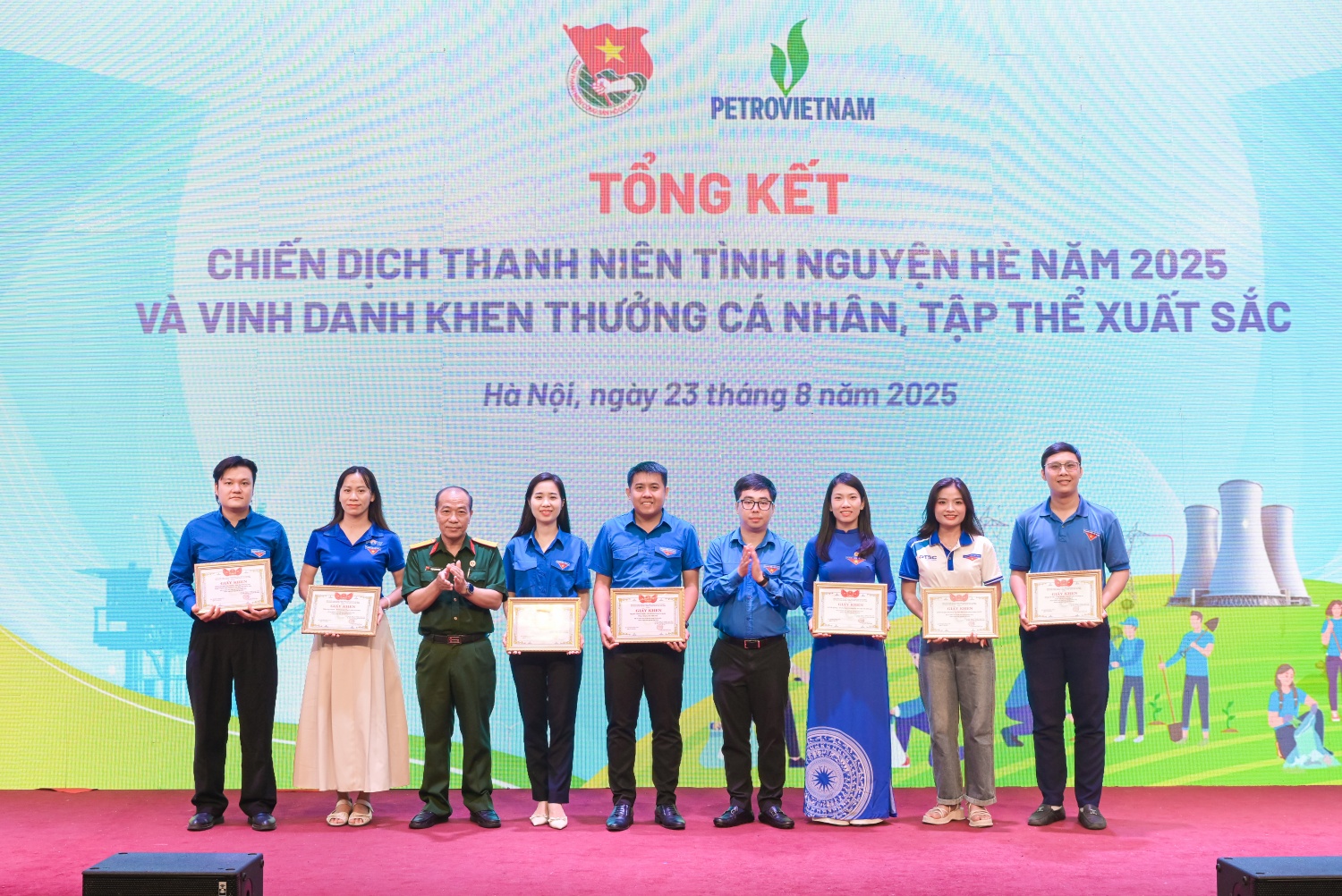 Chiến dịch Thanh niên tình nguyện hè 2025: Hành trình của niềm tin và khát vọng tuổi trẻ Petrovietnam