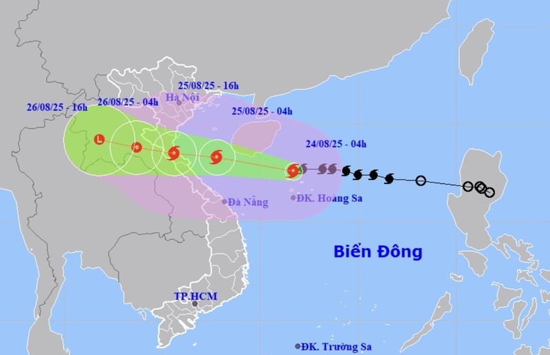 Bộ Công Thương ban hành Công điện khẩn ứng phó bão số 5