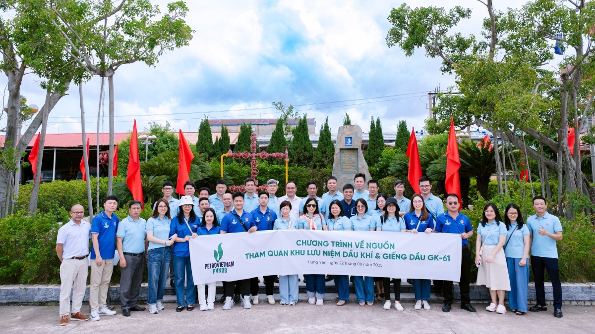PVNDB tổ chức hành trình về nguồn: Tiếp nối truyền thống, vun đắp tương lai