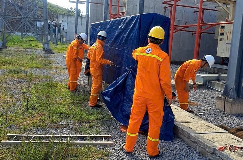EVNNPT chủ động ứng phó bão số 5, đảm bảo vận hành an toàn lưới điện truyền tải