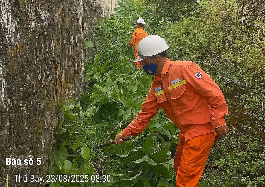 EVNNPT chủ động ứng phó bão số 5, đảm bảo vận hành an toàn lưới điện truyền tải
