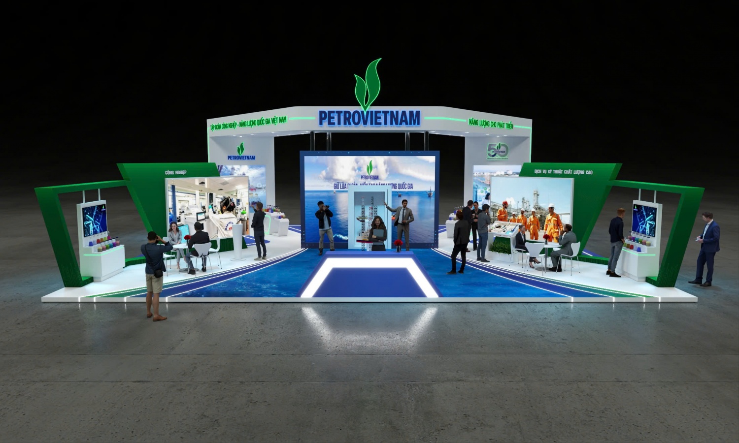 Petrovietnam sẵn sàng cho Triển lãm thành tựu kinh tế - xã hội kỷ niệm 80 năm Quốc khánh