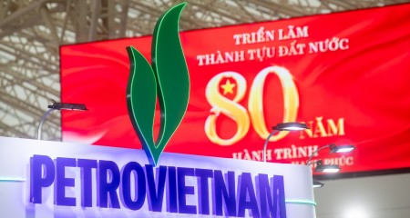 Cận cảnh gian trưng bày của Petrovietnam tại Triển lãm thành tựu đất nước năm 2025