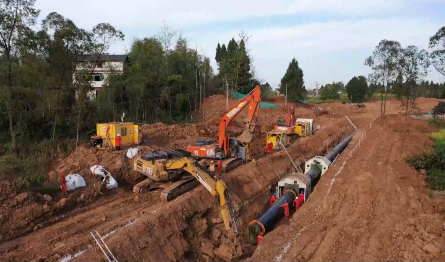 Trung Quốc khánh thành đường ống dẫn khí mới