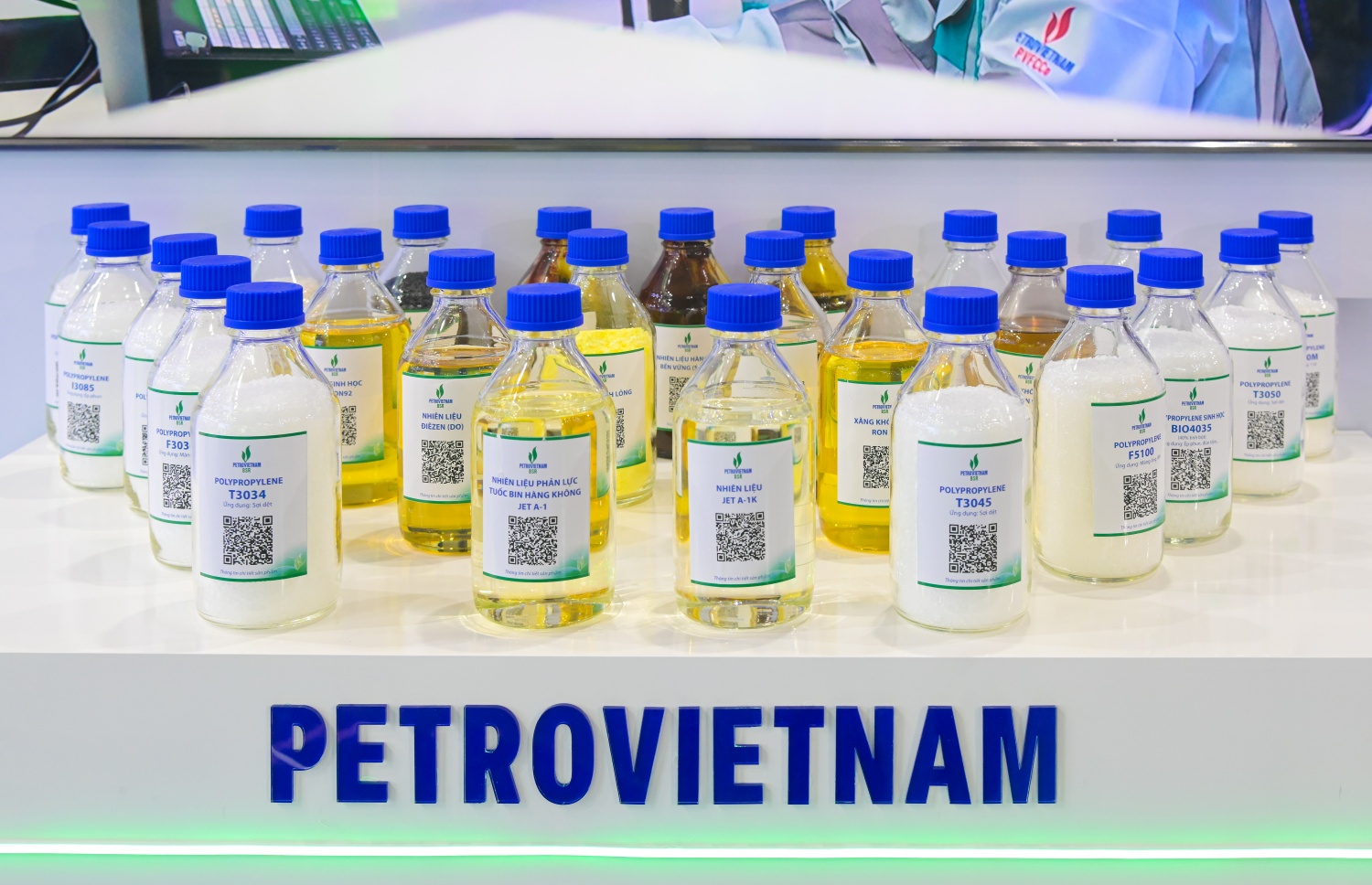 Chùm ảnh: Gian trưng bày ấn tượng của Petrovietnam tại Triển lãm thành tựu đất nước 2025
