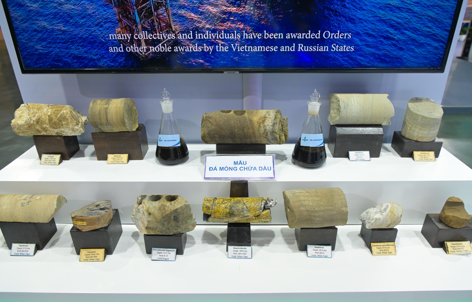 Chùm ảnh: Gian trưng bày ấn tượng của Petrovietnam tại Triển lãm thành tựu đất nước 2025