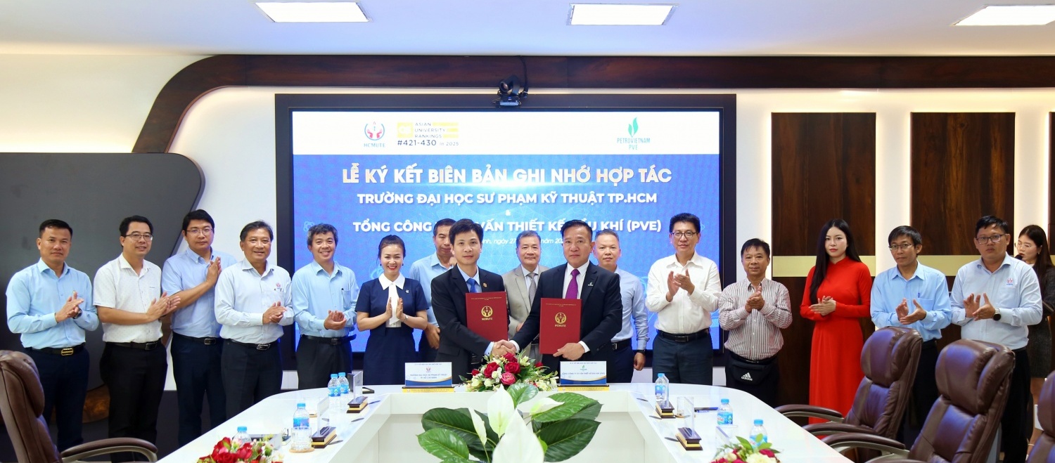 [VIDEO] PVE và HCMUTE ký kết thỏa thuận hợp tác toàn diện trong đào tạo và nghiên cứu