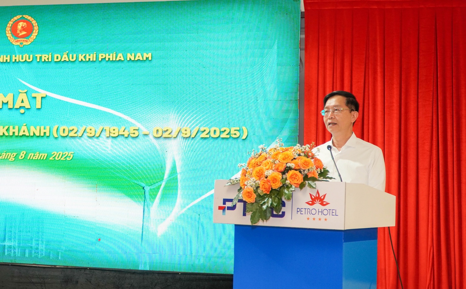 CLB Cựu chiến binh hưu trí Dầu khí phía Nam gặp mặt kỷ niệm 80 năm CMT8 và Quốc khánh 2/9