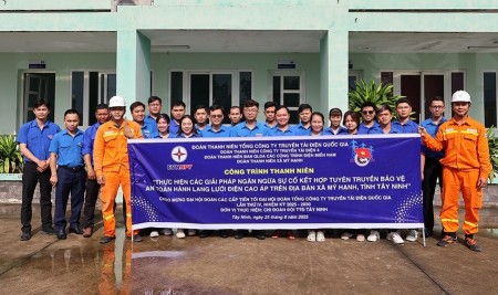 Tuổi trẻ EVNNPT chung sức bảo vệ hành lang an toàn lưới điện cao áp