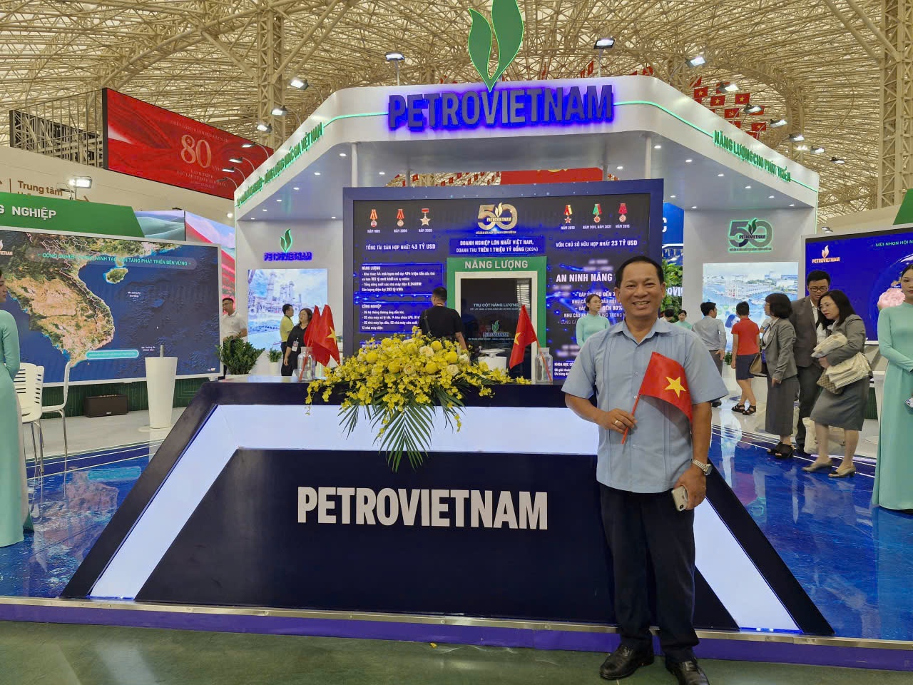 Petrovietnam tại Triển lãm Thành tựu đất nước: Niềm tự hào Hành trình 