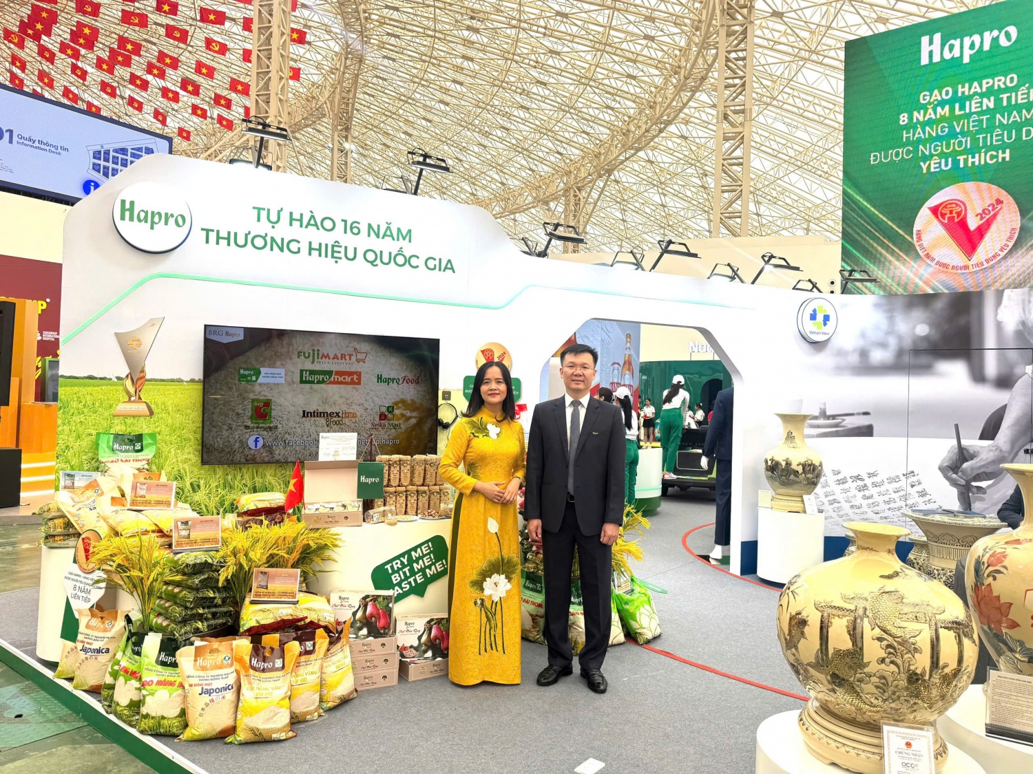 Hapro tham gia “Triển lãm thành tựu kinh tế - xã hội nhân dịp kỷ niệm 80 năm Ngày Quốc khánh Việt Nam