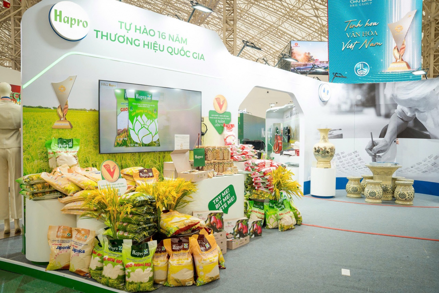 Hapro tham gia “Triển lãm thành tựu kinh tế - xã hội nhân dịp kỷ niệm 80 năm Ngày Quốc khánh Việt Nam