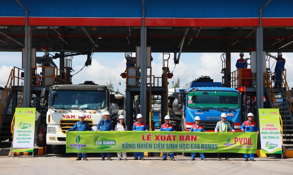 Xuất bán lô xăng E10 RON95 đầu tiên tại miền Trung, BSR đẩy mạnh chuyển đổi xanh theo lộ trình của Chính phủ