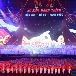 Ngân vang giai điệu tự hào "80 năm Hành trình Độc lập - Tự do - Hạnh phúc"