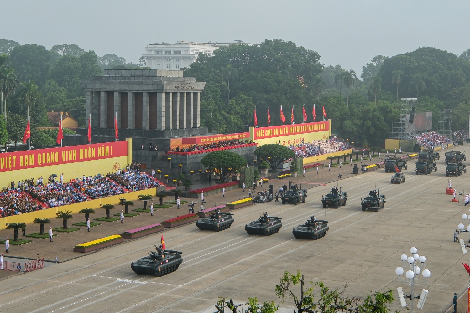Diễu binh, diễu hành kỷ niệm 80 năm Quốc khánh 2/9: Hùng tráng và tự hào