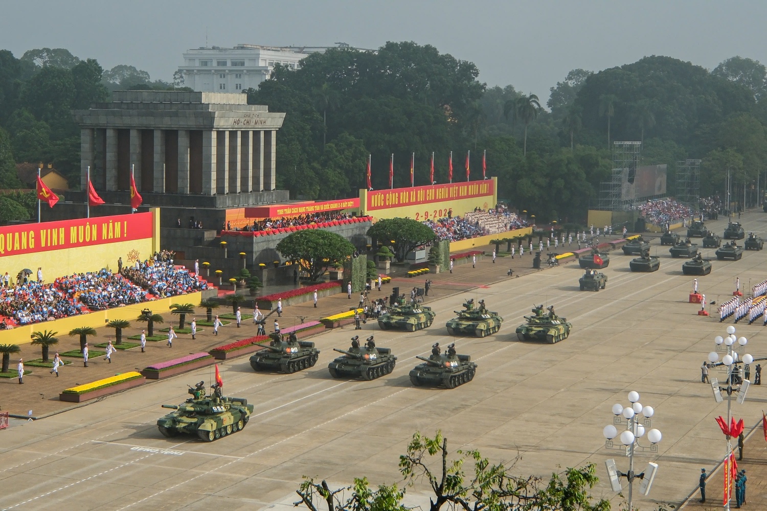 Diễu binh, diễu hành kỷ niệm 80 năm Quốc khánh 2/9: Hùng tráng và tự hào