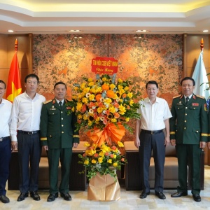 Đoàn công tác Trung ương Hội CCB Việt Nam chúc mừng Petrovietnam nhân kỷ niệm 50 năm thành lập Tập đoàn