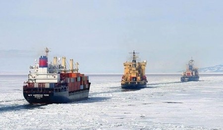 Nga lần đầu chở dầu đến Brunei qua tuyến Bắc Cực