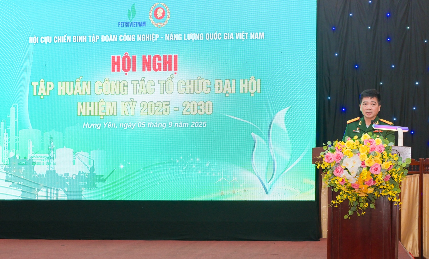 Hội CCB Petrovietnam tổ chức tập huấn công tác tổ chức Đại hội nhiệm kỳ 2025-2030