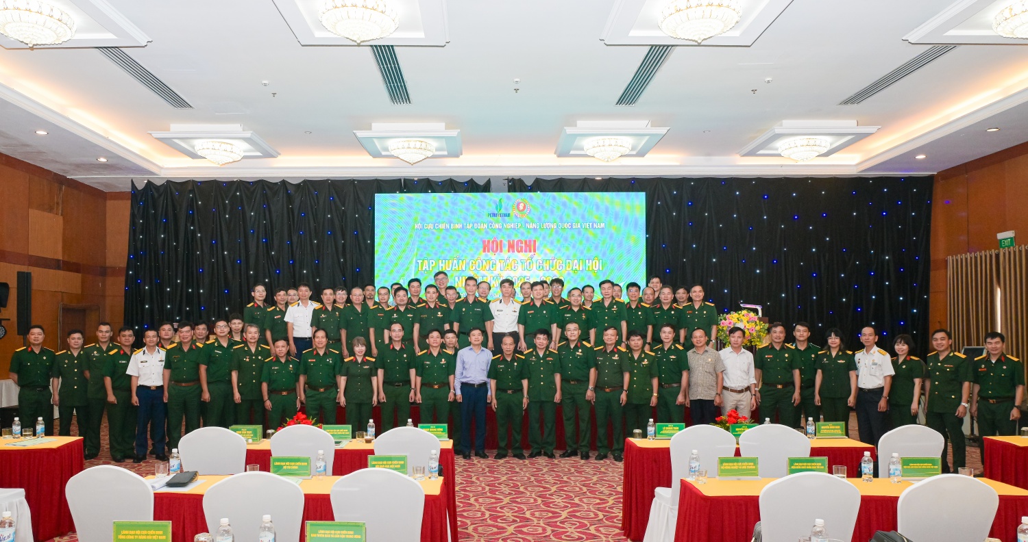 Hội CCB Petrovietnam tập huấn nâng cao năng lực, thống nhất nhận thức trong công tác tổ chức Đại hội