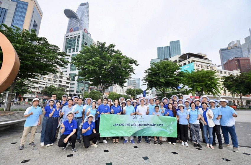 PQPOC chung tay “Làm cho thế giới sạch hơn”