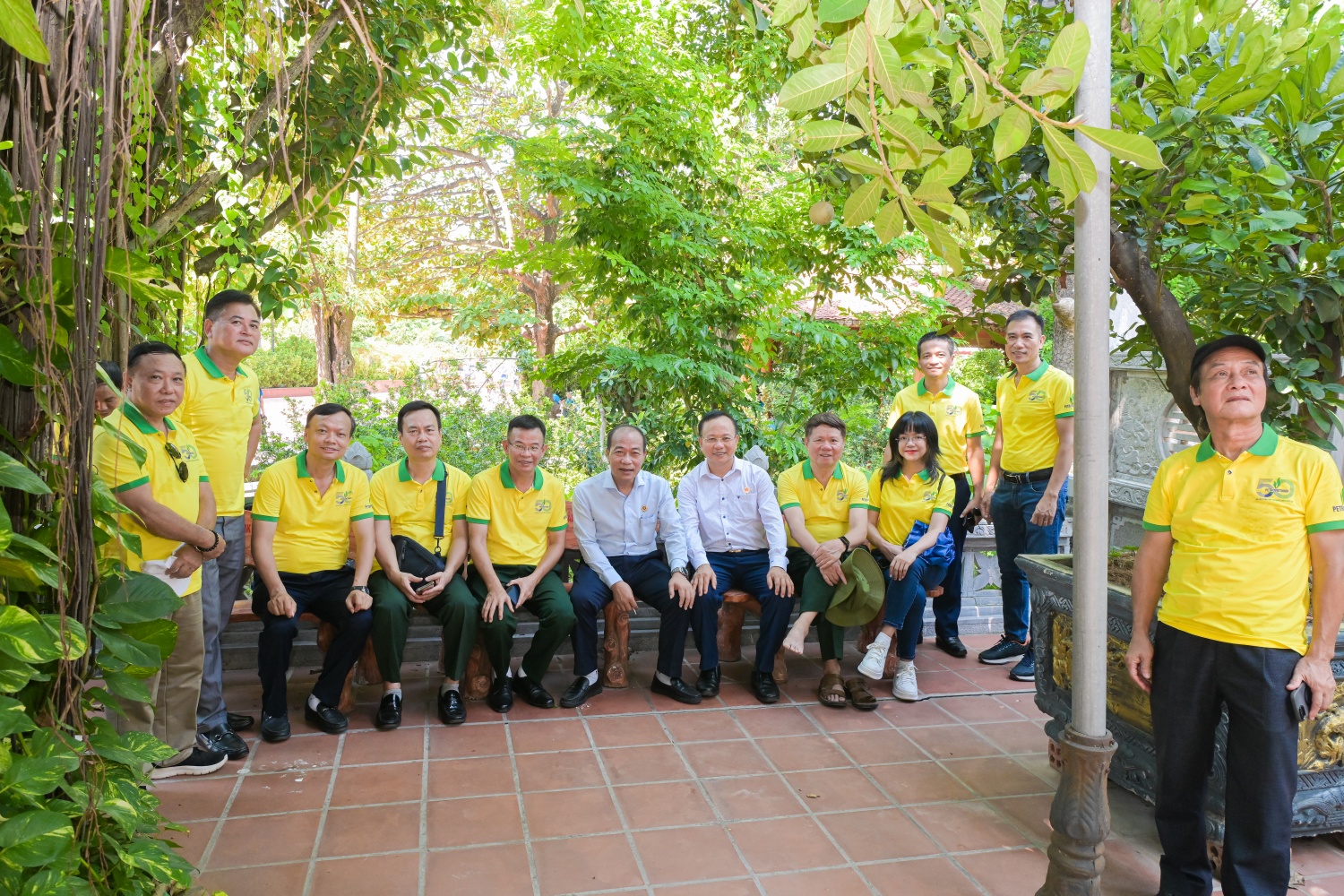 [Chùm ảnh] Hội CCB Petrovietnam tham quan Khu di tích Bạch Đằng Giang, ôn lại lịch sử hào hùng dân tộc