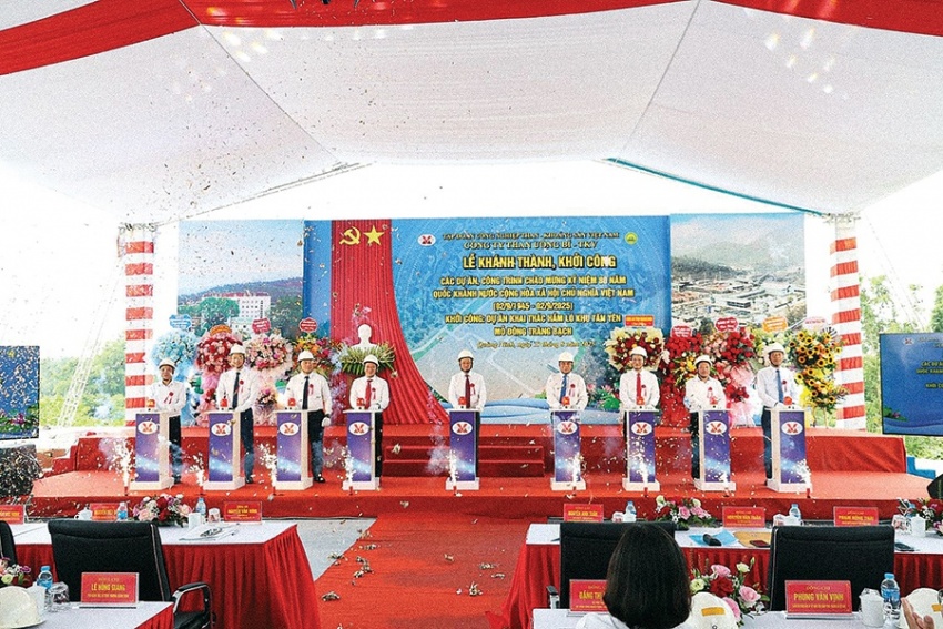 TKV khởi công đồng loạt 5 dự án trọng điểm