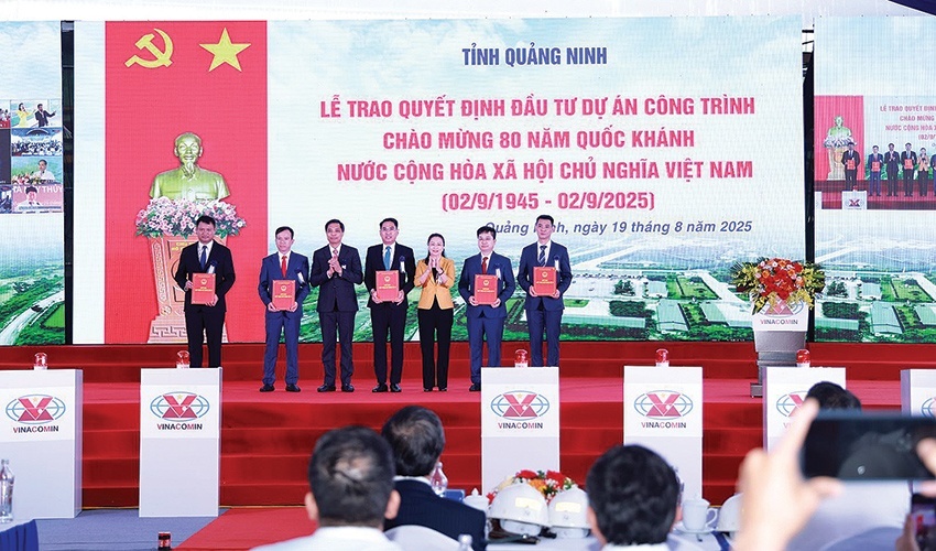 TKV khởi công đồng loạt 5 dự án trọng điểm