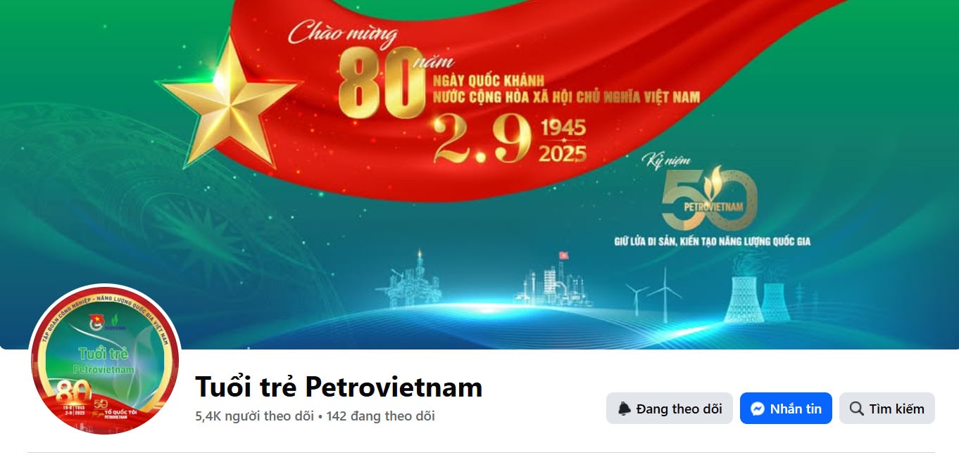 Fanpage Petrovietnam đạt tick xanh - Kênh thông tin chính thống, lan tỏa mạnh mẽ Fanpage Petrovietnam đạt tick xanh - Kênh thông tin chính thống, lan tỏa mạnh mẽ