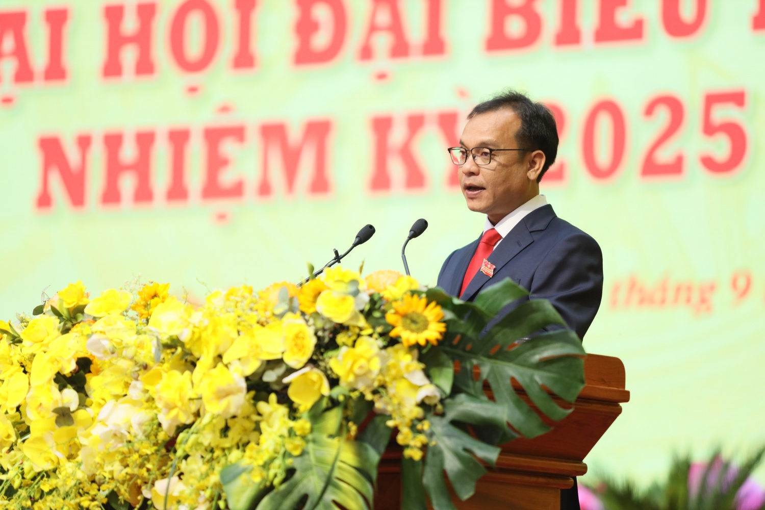 Quảng Ngãi: Khai mạc Đại hội Đại biểu Đảng bộ tỉnh đầu tiên của cả nước