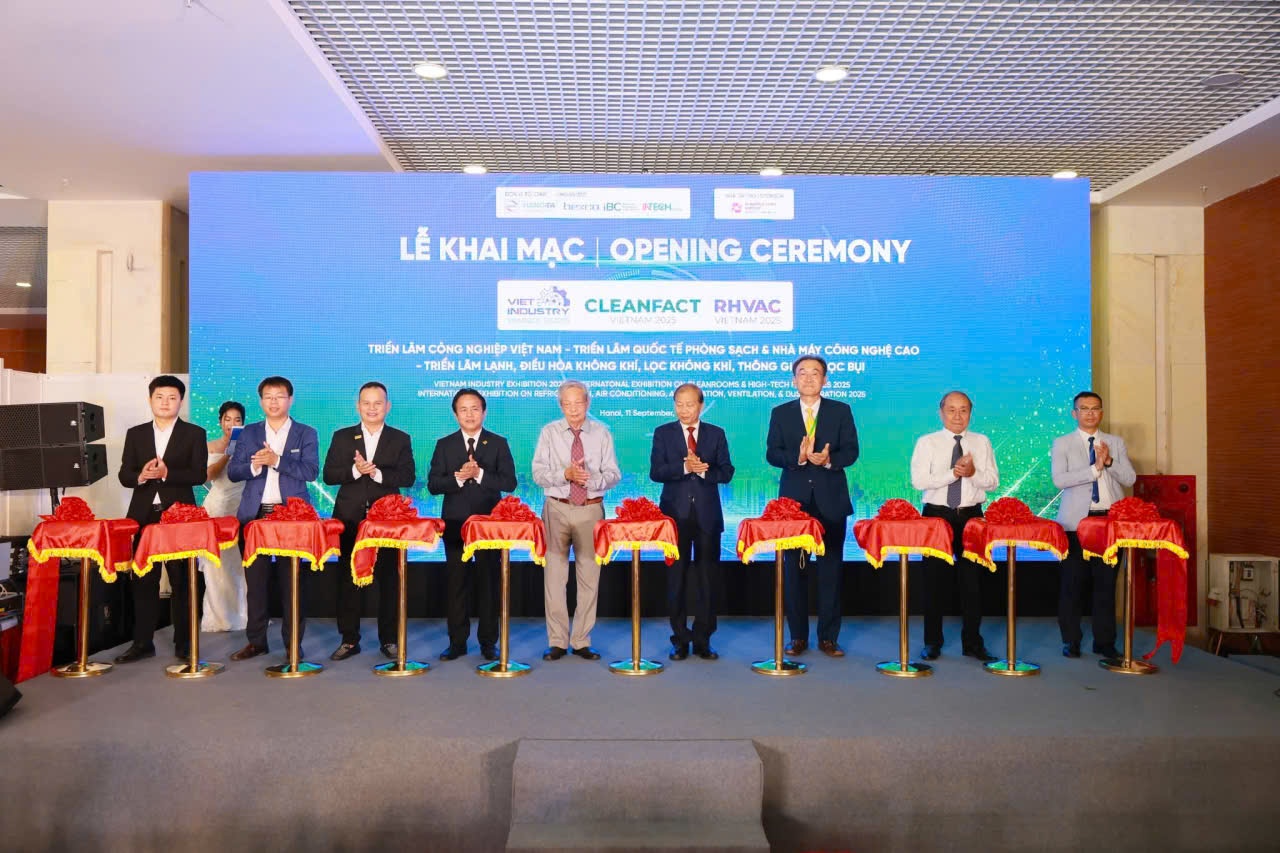 Triển lãm Cleanfact & RHVAC Vietnam 2025: Cầu nối giao thương, tiếp cận công nghệ tiên tiến