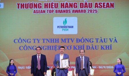 PVSM vinh dự nhận giải thưởng “Thương hiệu hàng đầu ASEAN 2025”