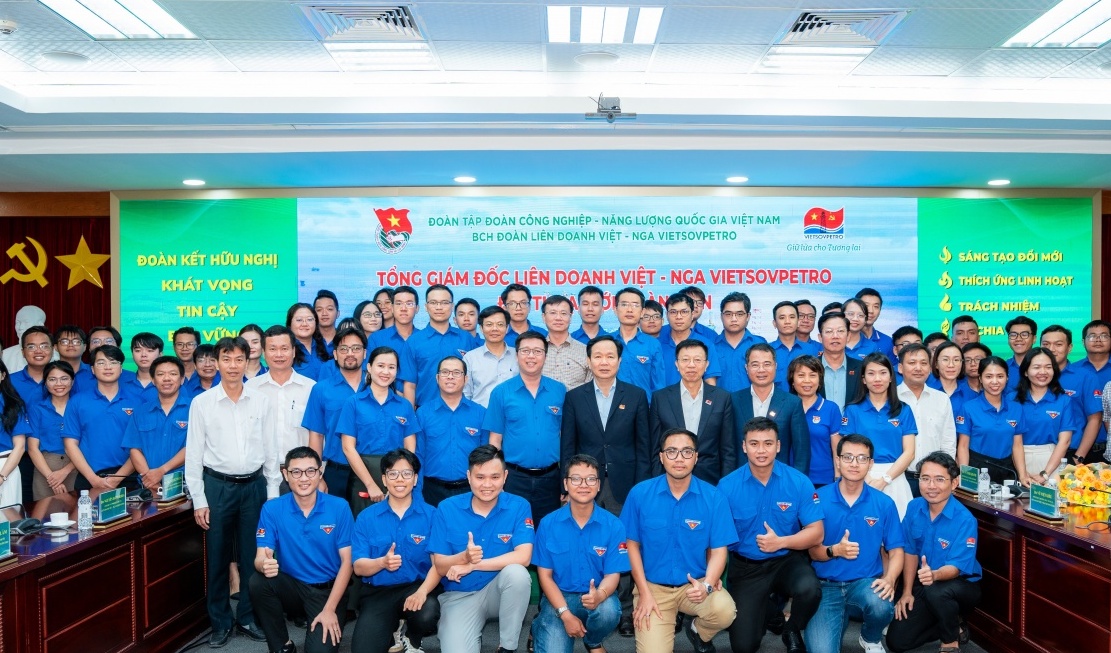 Khát vọng tuổi trẻ Vietsovpetro: Đoàn kết - Tiên phong - Sáng tạo - Phát triển