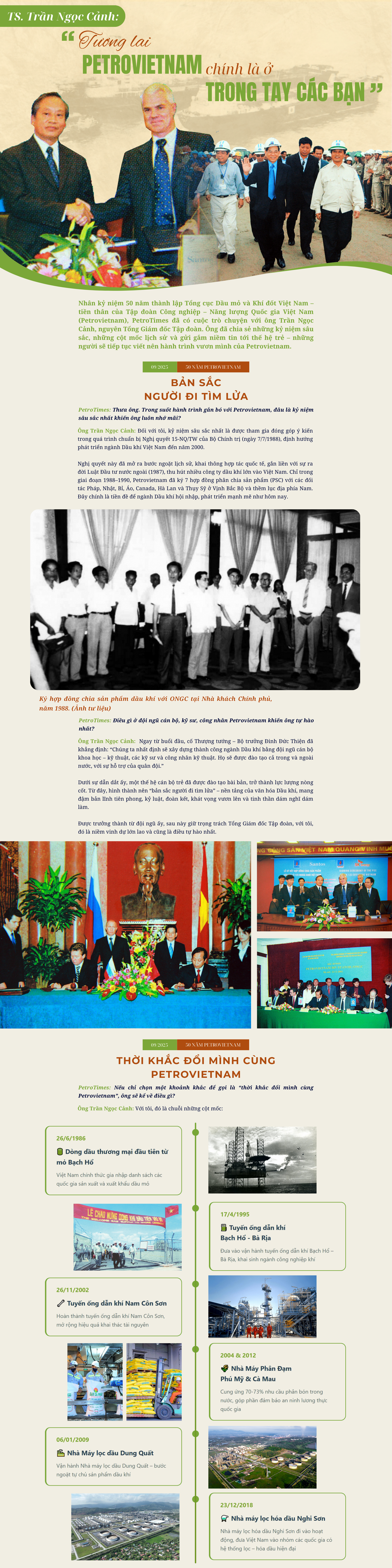 [P-Magazine] “Tương lai Petrovietnam chính là ở trong tay các bạn”
