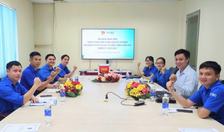 Hội nghị đoàn viên Chi đoàn Ban Dự án Nhiệt điện Long Phú PTSC nhiệm kỳ 2025-2027