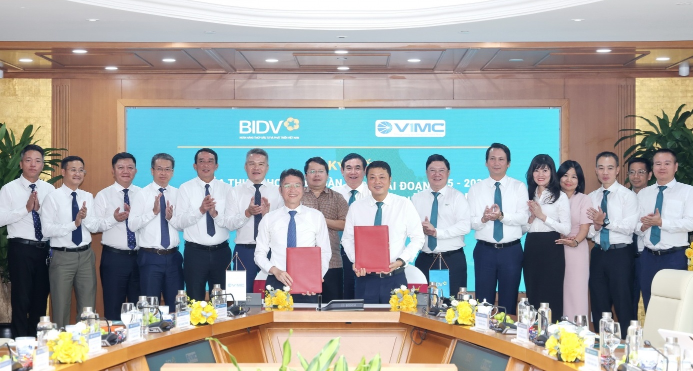 BIDV và VIMC tăng cường hợp tác, thúc đẩy phát triển hoạt động hàng hải