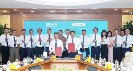BIDV và VIMC tăng cường hợp tác, thúc đẩy phát triển hoạt động hàng hải