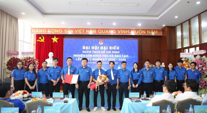 Đoàn Cơ sở NCKH&ĐT tổ chức thành công Đại hội Đại biểu lần thứ I, nhiệm kỳ 2025-2030 Đoàn cơ sở NCKH&ĐT tổ chức thành công Đại hội đại biểu lần thứ I, nhiệm kỳ 2025-2030