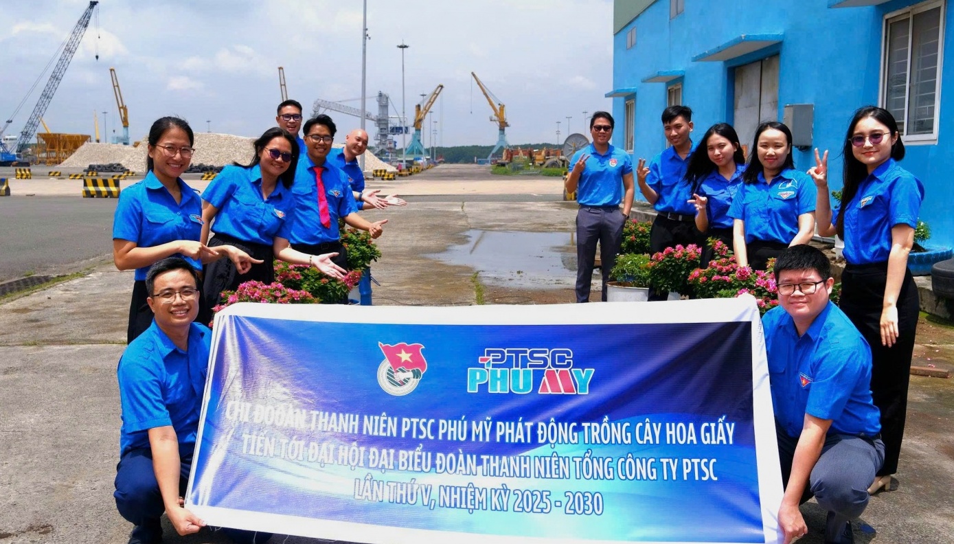 Hội nghị Đoàn viên Chi đoàn PTSC Phú Mỹ: Đoàn kết, sáng tạo, hướng tới nhiệm kỳ mới 2025-2027