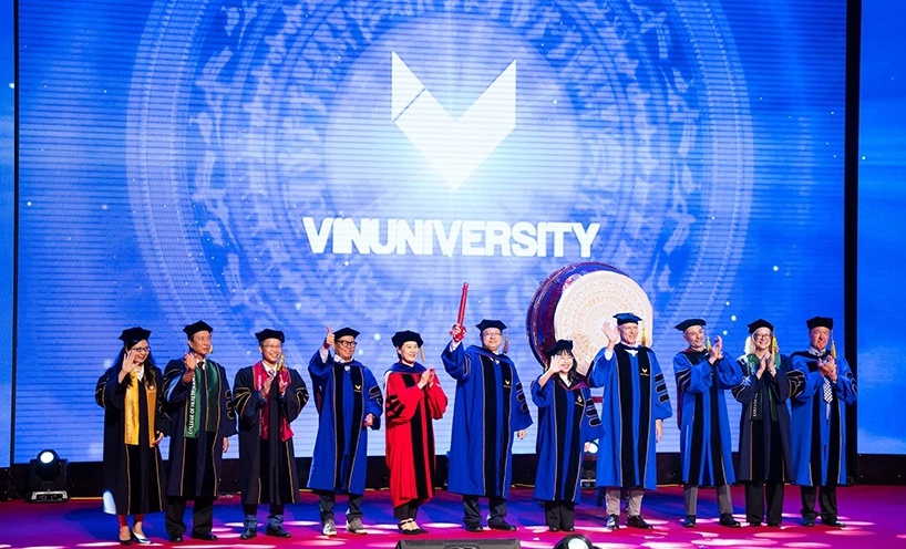 VinUni khai giảng khóa 6, ra mắt tân hiệu trưởng và dàn lãnh đạo tinh hoa
