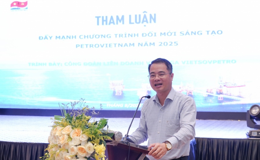 Đồng chí Hoàng Phúc Long - Chủ tịch Công đoàn Vietsovpetro cho biết, đơn vị có truyền thống đổi mới sáng tạo, nghiên cứu và ứng dụng khoa học công nghệ trong sản xuất. Phong trào này luôn được cán bộ, kỹ sư, công nhân viên hưởng ứng mạnh mẽ, đặc biệt trong công tác bảo dưỡng, sửa chữa các mỏ truyền thống, góp phần giữ vững ổn định khai thác và đảm bảo hiệu quả sản xuất kinh doanh.