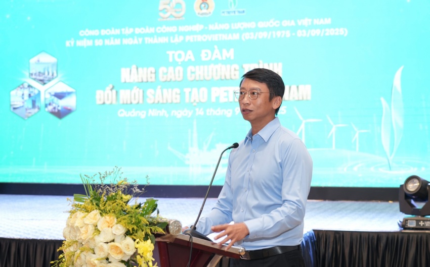 Công đoàn thúc đẩy phong trào đổi mới sáng tạo gắn với SXKD của Petrovietnam