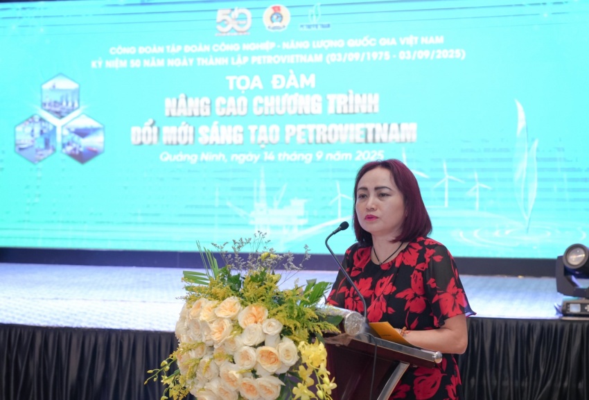 Công đoàn thúc đẩy phong trào đổi mới sáng tạo gắn với SXKD của Petrovietnam