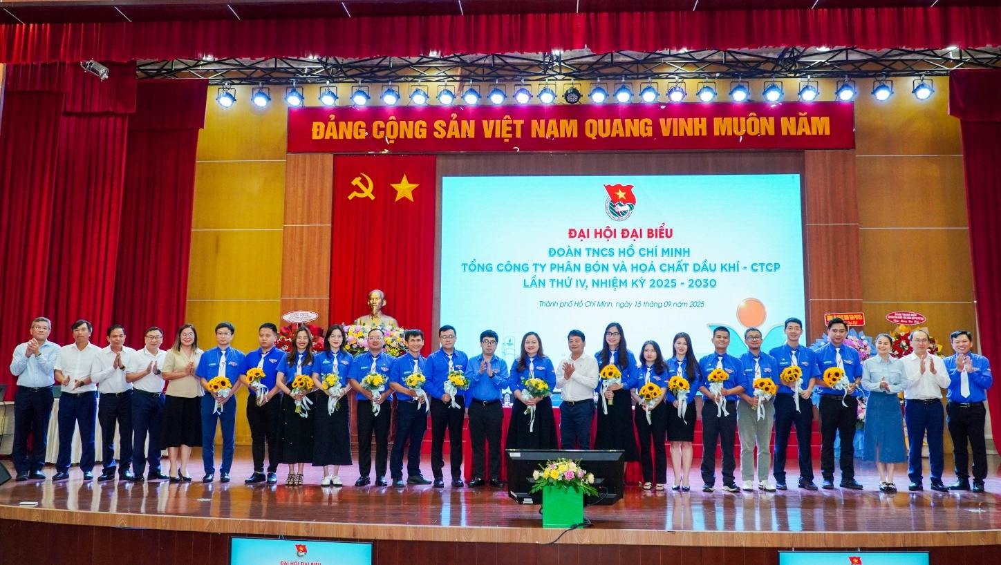 Đoàn Thanh niên PVFCCo - Phú Mỹ: Xung kích, sáng tạo, vững bước trong nhiệm kỳ mới