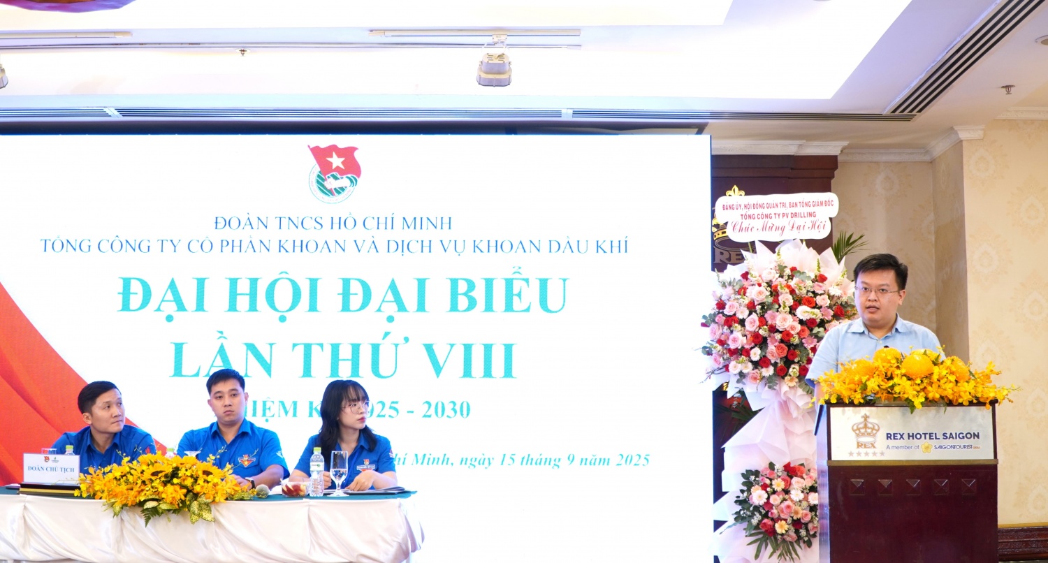 Đoàn Thanh niên PV Drilling nhiệm kỳ 2025-2030: Chung sức cùng Tổng công ty bứt phá